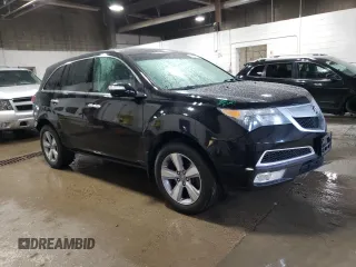 2013 Acura MDX Tech Pkg with VIN 2HNYD2H3XDH521532, listed as a Copart auction lot 50227025 with 147,227 mi miles and Salvage Title. Bid and sale history available at carsss.com. Image 4.