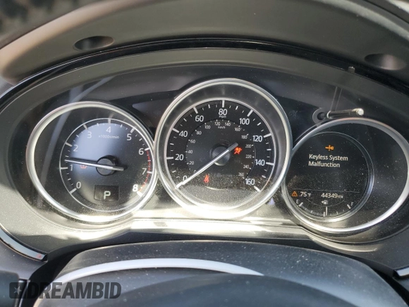 2022 Mazda CX-9 Touring Plus with VIN JM3TCBAY6N0613050, listed as a Copart auction lot 54103465 with 44,349 mi miles and Salvage title. Bid and sale history available at DreamBid. Image 9.
