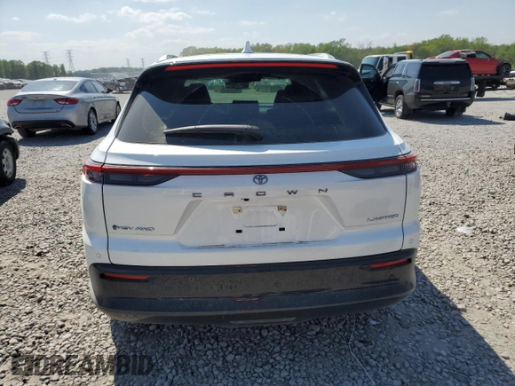 2025 Toyota Crown XLE с VIN JTDACAAJXS3003434, выставлен на аукционе Copart как лот 52637715 с пробегом 4 783 миль миль и Списание • Salvage title. История ставок и продаж доступна на DreamBid. Изображение 6.