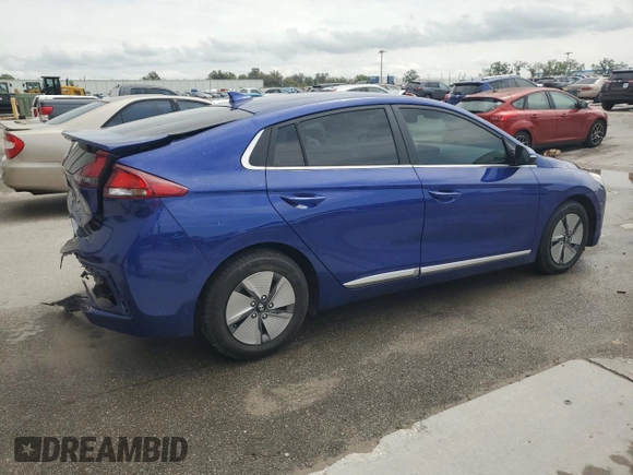 2021 Hyundai Ioniq SE with VIN KMHC75LC2MU252774, listed as a Copart auction lot 47919995 with 84,028 mi miles and Non Repairable. Bid and sale history available at DreamBid. Image 3.