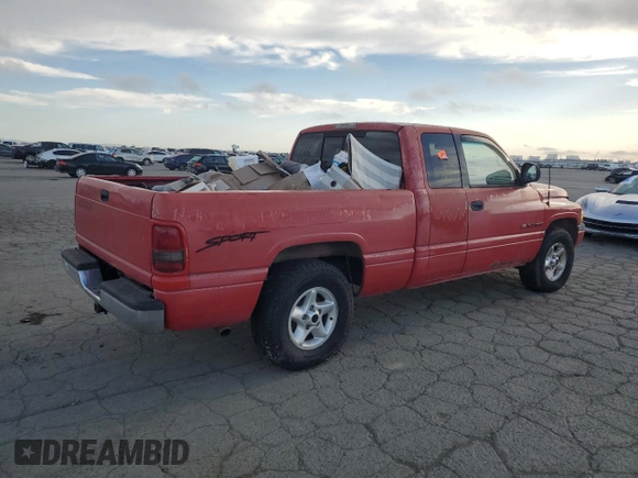 1998 Dodge 1500 with VIN 3B7HC13Z7WG207659, listed as a Copart auction lot 52701725 with Not Provided miles and Clean Title. Bid and sale history available at DreamBid. Image 3.