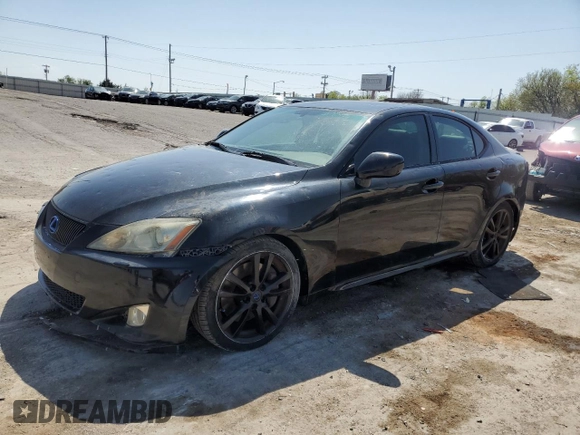 2008 Lexus IS 350 with VIN JTHBE262585020837, listed as a Copart auction lot 52950165 with 151,770 mi miles and Clean title. Bid and sale history available at DreamBid. Image 1.