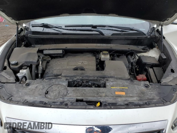 2017 Infiniti QX60 with VIN 5N1DL0MM5HC554193, listed as a Copart auction lot 49882295 with 137,974 mi miles and Clean Title. Bid and sale history available at DreamBid. Image 12.
