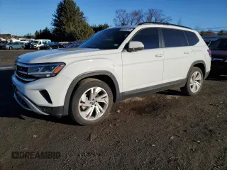 2021 Volkswagen Atlas SE z VIN 1V2KP2CA2MC546094, wystawiony jako Copart lot #50145105 z przebiegiem 64 880 mil mil oraz Szkoda całkowita • Salvage title. Historia ofert i sprzedaży dostępna na DreamBid. Obrazek 1.