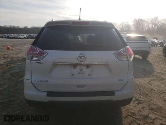 2015 Nissan Rogue S with VIN KNMAT2MTXFP563598, listed as a Copart auction lot 44300705 with 183,768 mi miles and Salvage Title. Bid and sale history available at DreamBid. Image 6.