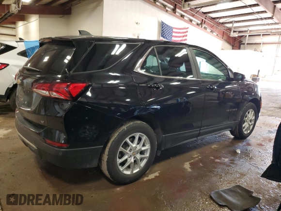 2024 Chevrolet Equinox LT with VIN 3GNAXKEG5RL188667, listed as a Copart auction lot 47054735 with 45,538 mi miles and Salvage Title. Bid and sale history available at DreamBid. Image 3.