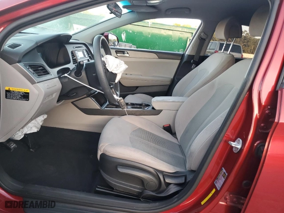 2015 Hyundai Sonata 2.4L SE with VIN 5NPE24AF1FH152312, listed as a Copart auction lot 51694675 with 129,450 mi miles and Salvage Title. Bid and sale history available at carsss.com. Image 7.