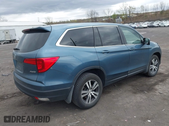 2017 Honda Pilot EX-L with VIN 5FNYF6H50HB101394, listed as a IAAI auction lot 42083318 with 159,359 mi miles and . Bid and sale history available at DreamBid. Image 4.