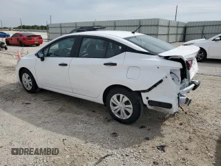 2024 Nissan Versa S with VIN 3N1CN8DVXRL893770, listed as a Copart auction lot 50451415 with 14,113 mi miles and Salvage Title. Bid and sale history available at DreamBid. Image 2.
