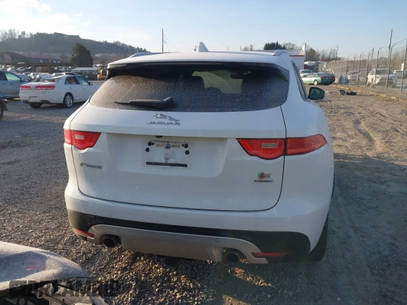 2019 Jaguar F-Pace S with VIN SADCM2FV2KA398507, listed as a IAAI auction lot 41409436 with 93,687 mi miles and . Bid and sale history available at DreamBid. Image 16.