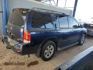 2011 Nissan Armada SV with VIN 5N1AA0ND4BN602883, listed as a Copart auction lot 42080815 with 225,898 mi miles and Salvage Title. Bid and sale history available at DreamBid. Image 3.