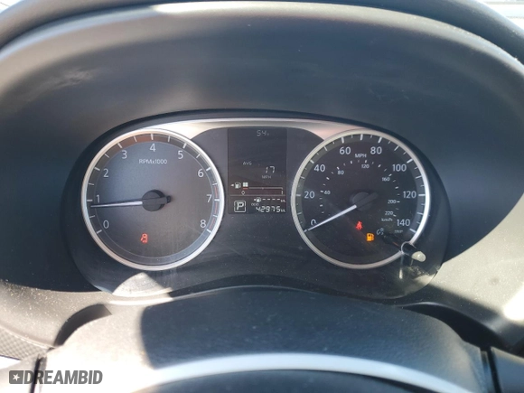 2021 Nissan Kicks S with VIN 3N1CP5BV3ML520154, listed as a Copart auction lot 47772455 with 42,975 mi miles and Salvage Title. Bid and sale history available at carsss.com. Image 9.