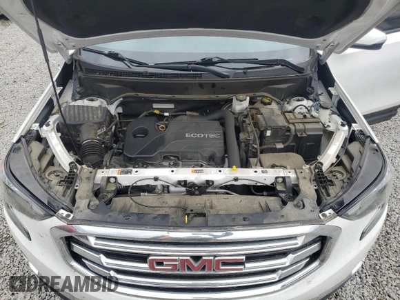 2020 GMC Terrain SLT with VIN 3GKALPEV3LL242124, listed as a Copart auction lot 55758825 with 116,142 mi miles and Salvage title. Bid and sale history available at DreamBid. Image 11.