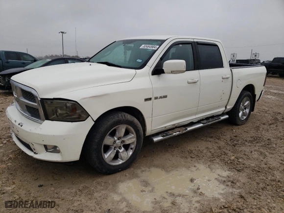 2009 Dodge Ram 1500 Sport with VIN 1D3HB13T39S703531, listed as a Copart auction lot 83464904 with 295,023 mi miles and Salvage Title. Bid and sale history available at carsss.com. Image 1.