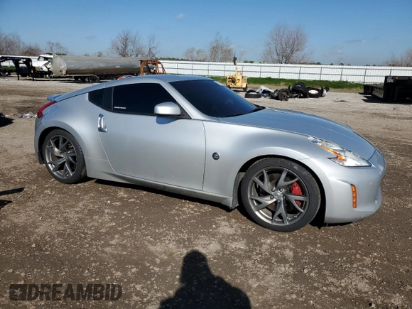 2015 Nissan 370Z Sport with VIN JN1AZ4EH9FM444241, listed as a Copart auction lot 46667685 with 143,763 mi miles and Clean Title. Bid and sale history available at carsss.com. Image 4.