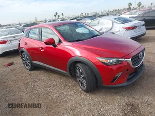 2019 Mazda CX-3 Touring with VIN JM1DKDC73K0420267, listed as a IAAI auction lot 41691386 with 68,764 mi miles. Bid and sale history available at carsss.com. Image 1.