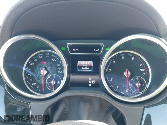 2018 Mercedes-Benz GLS 450 with VIN 4JGDF6EE6JB132415, listed as a IAAI auction lot 42283484 with 54,090 mi miles and . Bid and sale history available at DreamBid. Image 7.
