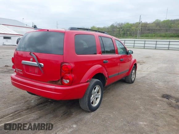 2006 Dodge Durango SLT z VIN 1D4HB48N36F122333, wystawiony jako IAAI lot #42126596 z przebiegiem 235 099 mil mil oraz . Historia ofert i sprzedaży dostępna na DreamBid. Obrazek 4.
