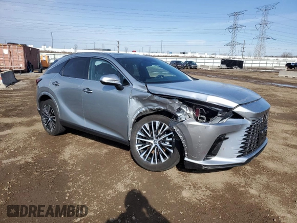 2023 Lexus RX with VIN 2T2BBMCA3PC004750, listed as a Copart auction lot 51777985 with 12,720 mi miles and Salvage Title. Bid and sale history available at carsss.com. Image 4.