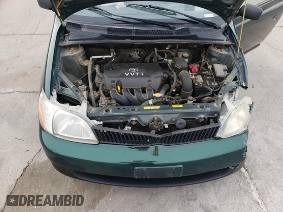 2000 Toyota ECHO with VIN JTDAT1233Y0080978, listed as a Copart auction lot 81164804 with 80,335 mi miles and Salvage Title. Bid and sale history available at DreamBid. Image 12.