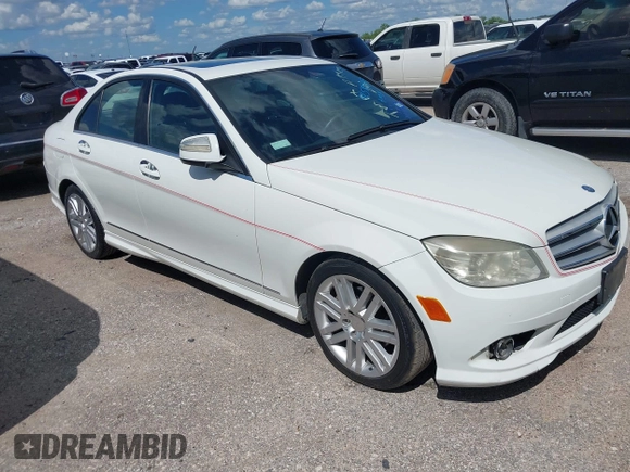 2008 Mercedes-Benz C 300 Sport with VIN WDDGF54X28F155326, listed as a IAAI auction lot 42584387 with 263,424 mi miles and . Bid and sale history available at DreamBid. Image 1.