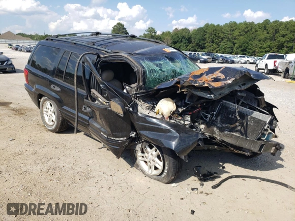 2004 Jeep Grand Cherokee Laredo z VIN 1J4GX48N64C362415, wystawiony jako Copart lot #68836614 z przebiegiem Nie podano mil oraz Szkoda całkowita • Salvage title. Historia ofert i sprzedaży dostępna na DreamBid. Obrazek 4.