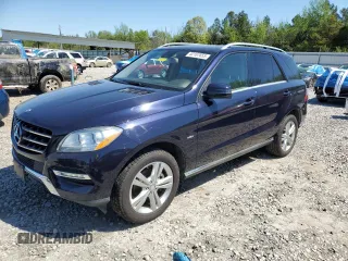 2012 Mercedes-Benz M with VIN 4JGDA5HB3CA020562, listed as a Copart auction lot 52167655 with 208,256 mi miles and Clean Title. Bid and sale history available at carsss.com. Image 1.
