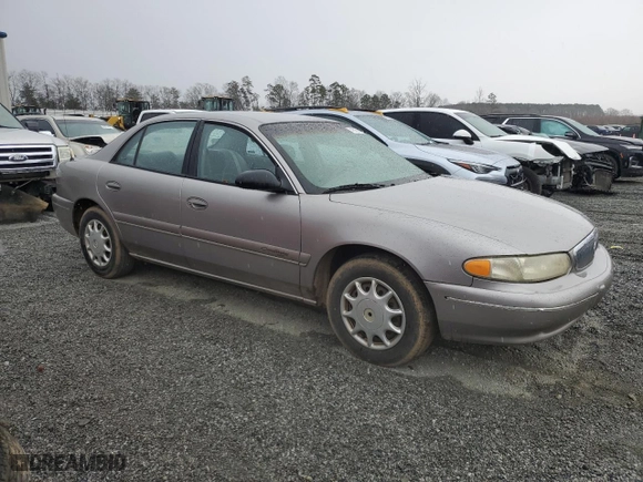 1999 Buick Century Custom with VIN 2G4WS52MXX1549135, listed as a Copart auction lot 48058185 with 0 mi miles and Salvage Title. Bid and sale history available at carsss.com. Image 4.