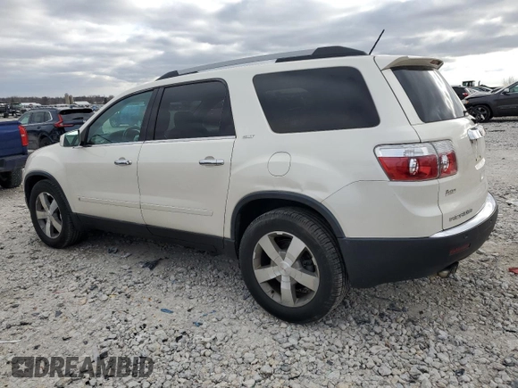 2010 GMC Acadia SLT1 with VIN 1GKLVMED1AJ179103, listed as a Copart auction lot 52139395 with 156,944 mi miles and Clean Title. Bid and sale history available at carsss.com. Image 2.
