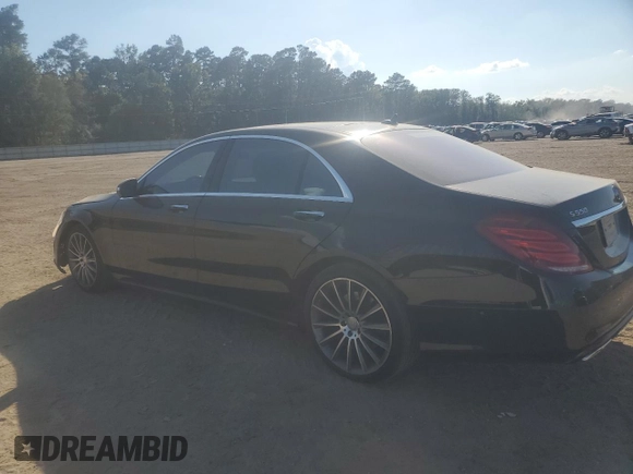 2016 Mercedes-Benz S 550 with VIN WDDUG8CB4GA234175, listed as a Copart auction lot 71807734 with 127,620 mi miles and Salvage Title. Bid and sale history available at carsss.com. Image 2.