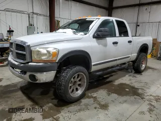 2006 Dodge Ram 2500 SLT with VIN 3D7KS28D96G120184, listed as a Copart auction lot 88823185 with 197,349 mi miles and Clean Title. Bid and sale history available at carsss.com. Image 1.