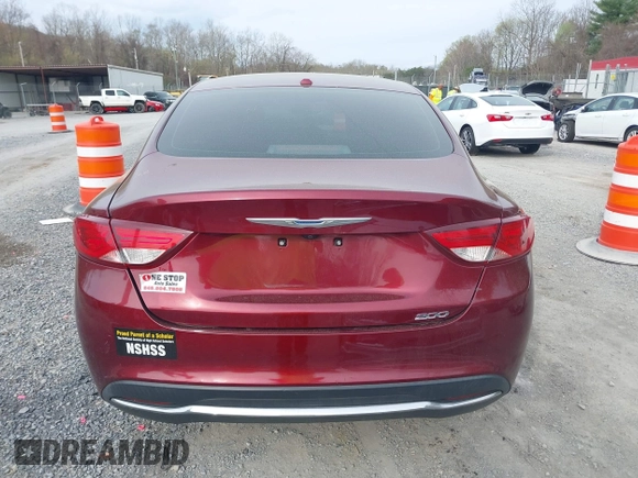 2015 Chrysler 200 Limited with VIN 1C3CCCAB1FN590621, listed as a IAAI auction lot 41958860 with 142,206 mi miles and . Bid and sale history available at DreamBid. Image 16.