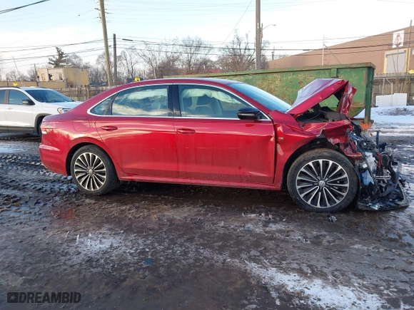 2022 Volkswagen Passat 2.0T Limited Edition with VIN 1VWBA7A3XNC009508, listed as a IAAI auction lot 41368744 with 0 mi miles. Bid and sale history available at carsss.com. Image 14.