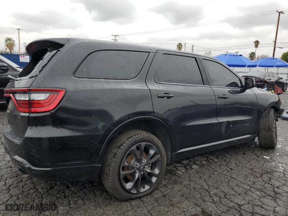 2022 Dodge Durango SXT with VIN 1C4RDHAG9NC159790, listed as a Copart auction lot 49012535 with 47,100 mi miles and Clean Title. Bid and sale history available at carsss.com. Image 3.