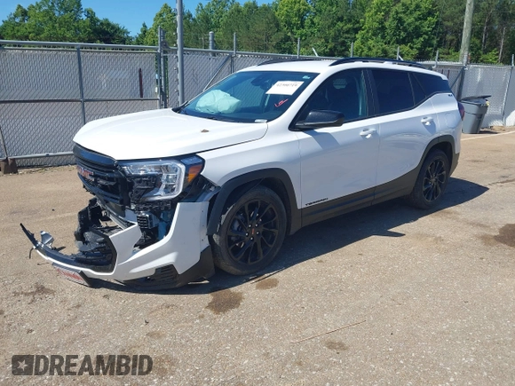 2024 GMC Terrain SLE with VIN 3GKALMEG0RL268673, listed as a IAAI auction lot 42300719 with 11,955 mi miles and . Bid and sale history available at DreamBid. Image 17.