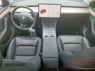 2024 Tesla Model Y Long Range with VIN 7SAYGDEE3RA224498, listed as a Copart auction lot 60441175 with 19,081 mi miles and Clean title. Bid and sale history available at DreamBid. Image 8.