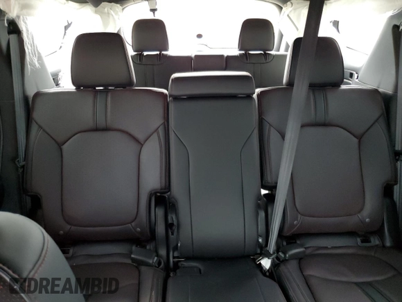 2025 Honda Pilot Black Edition with VIN 5FNYG1H92SB036901, listed as a Copart auction lot 75697454 with 5,994 mi miles and Salvage Title. Bid and sale history available at carsss.com. Image 10.