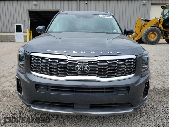 2021 Kia Telluride EX with VIN 5XYP3DHCXMG148538, listed as a Copart auction lot 56045245 with 51,998 mi miles and Salvage title. Bid and sale history available at DreamBid. Image 5.