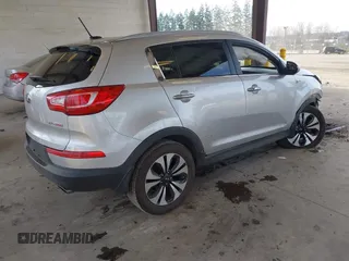 2013 Kia Sportage SX with VIN KNDPCCA69D7529910, listed as a IAAI auction lot 41414560 with 101,769 mi miles and . Bid and sale history available at carsss.com. Image 4.