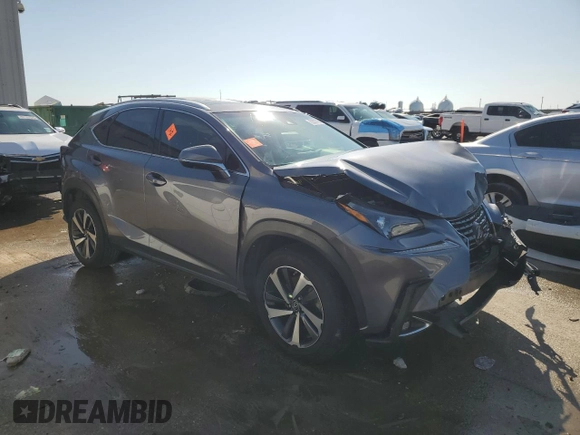 2019 Lexus NX 300 z VIN JTJYARBZ0K2141851, wystawiony jako Copart lot #52007765 z przebiegiem 121 995 mil mil oraz Szkoda całkowita • Salvage title. Historia ofert i sprzedaży dostępna na DreamBid. Obrazek 4.