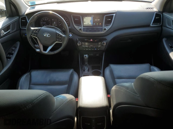 2018 Hyundai Tucson SEL with VIN KM8J3CA49JU666942, listed as a Copart auction lot 58911095 with 73,839 mi miles and Salvage title. Bid and sale history available at DreamBid. Image 8.