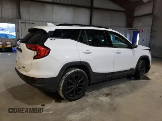 2020 GMC Terrain SLT with VIN 3GKALVEV3LL310748, listed as a Copart auction lot 46742895 with 156,264 mi miles and Salvage Title. Bid and sale history available at DreamBid. Image 3.