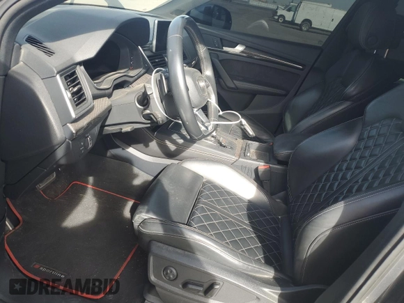 2018 Audi SQ5 Premium Plus with VIN WA1A4AFY0J2103351, listed as a Copart auction lot 78550614 with 58,657 mi miles and Salvage Title. Bid and sale history available at DreamBid. Image 7.