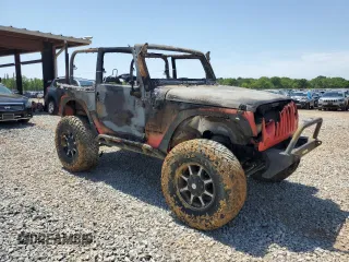 2013 Jeep Wrangler Sport with VIN 1C4AJWAG6DL664243, listed as a Copart auction lot 53200165 with Not provided miles and Salvage title. Bid and sale history available at DreamBid. Image 4.