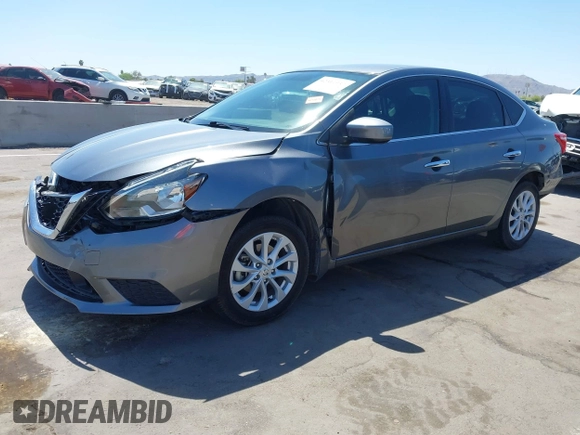 2019 Nissan Sentra SV z VIN 3N1AB7AP5KY312085, wystawiony jako IAAI lot #42311937 z przebiegiem 68 453 mil mil oraz . Historia ofert i sprzedaży dostępna na DreamBid. Obrazek 2.