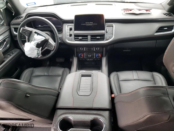 2023 Chevrolet Tahoe RST with VIN 1GNSCRKD4PR393695, listed as a Copart auction lot 45428455 with 0 mi miles and Salvage Title. Bid and sale history available at carsss.com. Image 8.