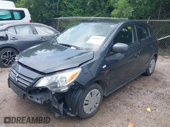 2024 Mitsubishi Mirage ES z VIN ML32AUHJXRH007162, wystawiony jako IAAI lot #42499177 z przebiegiem 24 016 mil mil oraz . Historia ofert i sprzedaży dostępna na DreamBid. Obrazek 17.