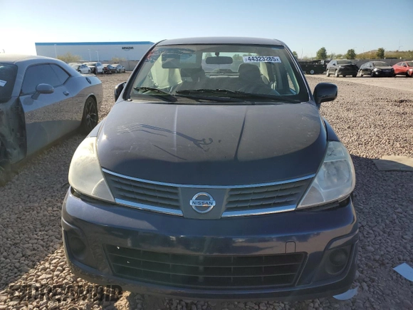 2008 Nissan Versa 1.8 S with VIN 3N1BC11E78L385445, listed as a Copart auction lot 44323285 with 79,185 mi miles and Salvage Title. Bid and sale history available at carsss.com. Image 5.