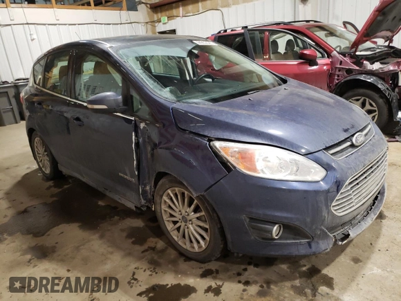 2016 Ford C-Max SEL with VIN 1FADP5BU6GL121107, listed as a Copart auction lot 44262595 with 64,186 mi miles and Salvage Title. Bid and sale history available at DreamBid. Image 4.