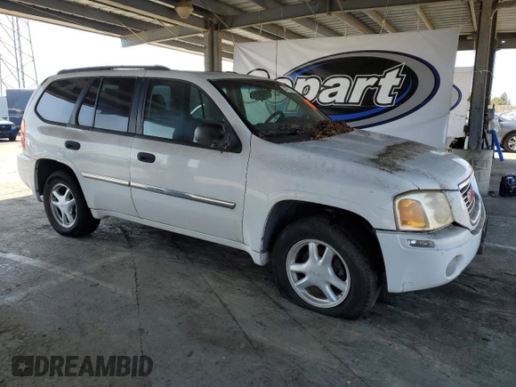 2008 GMC Envoy SLE2 with VIN 1GKDT13S282206629, listed as a Copart auction lot 54761255 with 91,146 mi miles and Clean Title. Bid and sale history available at carsss.com. Image 4.